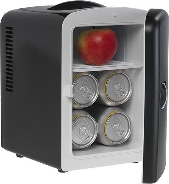 Mini koelkast: Denver Mini koelkast MFR400 - Koelbox 4L (6 blikjes) - 12V/240V - Koelen & Verwarmen - Zwart, van het merk Denver