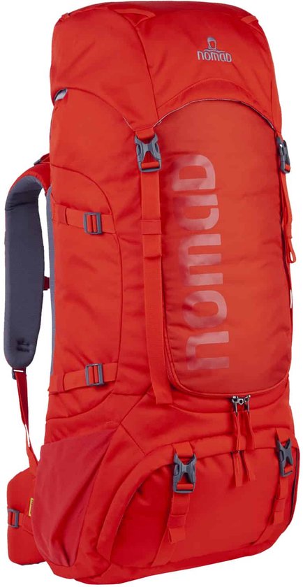 NOMAD® Batura 70 L Backpack - Easy Fit Essential - mars red - Gratis...