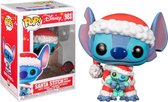 Funko Pop! Disney: Santa Stitch with Scrump #983 Hot Topic [7/10]