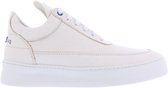 Low Top Plain 683 Organic Whit Unisex  maat 38 Wit