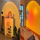 ✿Brenlux®  Projector zonsondergang - Tafellamp zonsondergang – Bureaulamp sunset  – Sfeerlamp zonsondergang – Rustgevende lamp – Staandelamp – Tafellamp – Bureaulamp om rustig te studeren
