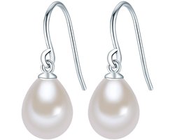 Valero Pearls Valero Pearls Parel oorbellen Sterling zilverkleurig Gekweekte zoetwaterparels wit