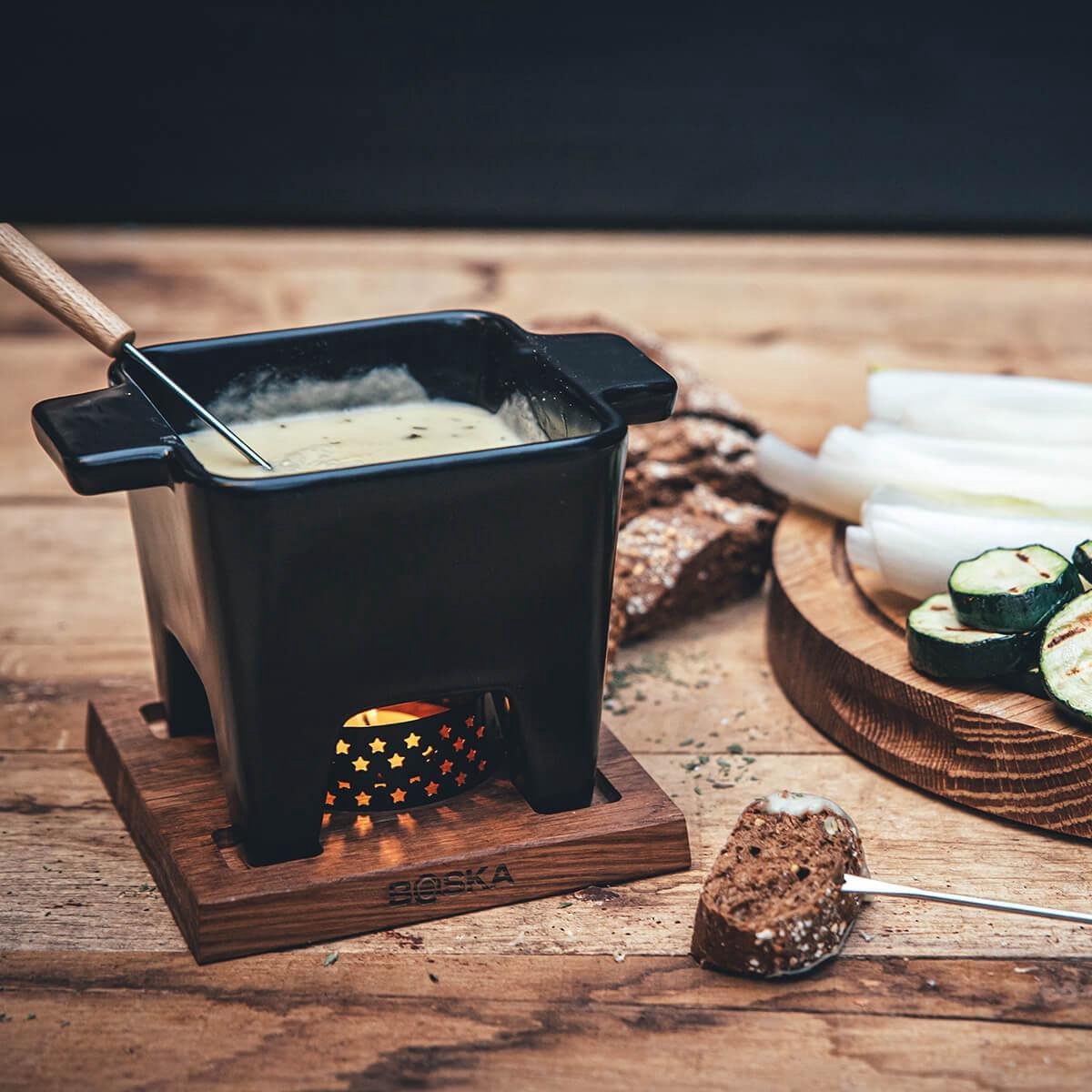 Boska Tapas Fondueset Nero L - Fondueset - Mag in vaatwasser en magnetron - 600 ml — afbeelding 3