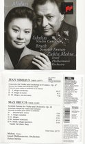 Sibelius: Violin Concerto;  Bruch / Midori, Mehta, Israel PO