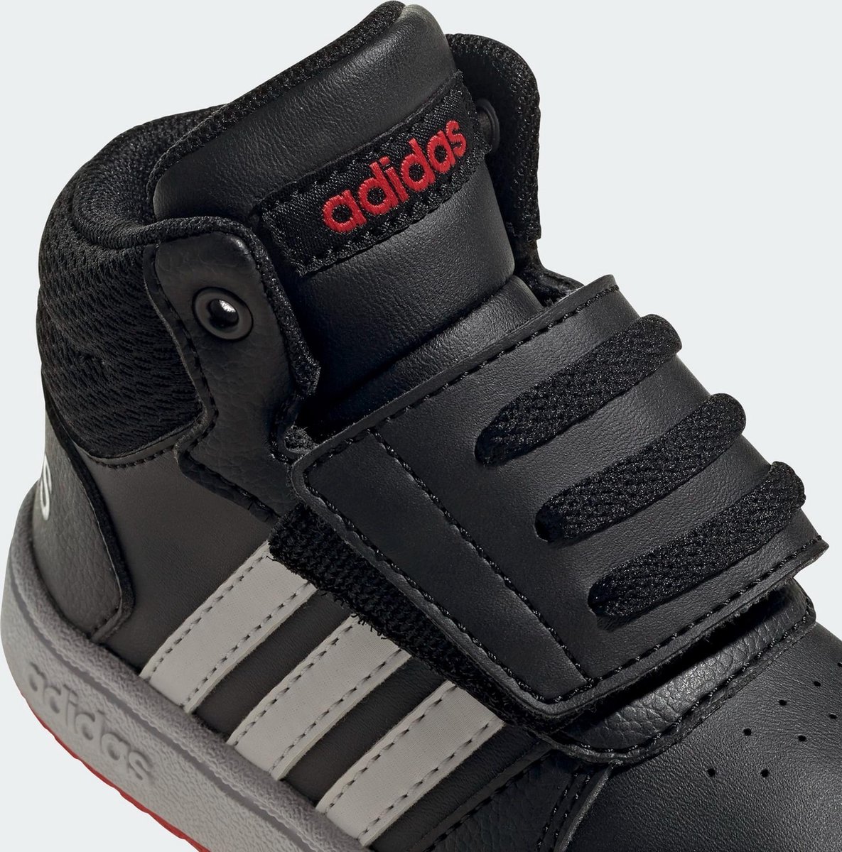 adidas hoops mid black
