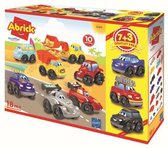 Abrick Autoset - Speelgoed auto's - Race auto kinderspeelgoed - 10 stuks