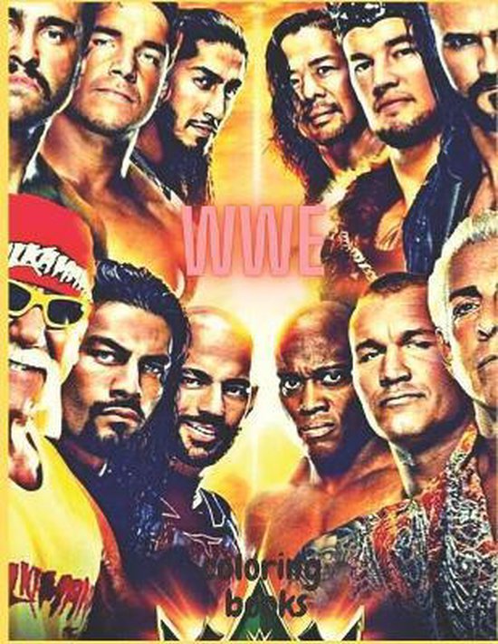 wwe coloring books, Michel Coloring 9798733090191 Boeken