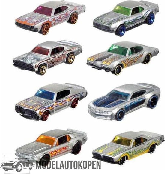 2017 Ford GT Race Car #66 (Rood/Wit/Blauw) (10 cm) 1/32 Bburago + Hot Wheels Miniatuurauto + 3 Unieke Auto Stickers! - Model auto - Schaalmodel - Modelauto - Miniatuur autos - Speelgoed voor kinderen - Bburago