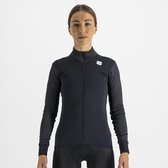 Sportful Fietsshirt lange mouwen Dames Zwart - KELLY THERMAL JERSEY BLACK - XXL