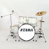 Miniatuur Tama drumstel wit