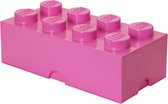 LEGO Brick 8 Opbergbox - Roze - 12 L - 50x25x18 cm - Kunststof