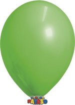 Zakje met 15 limoen groene ballonnen - 30cm doorsnee (12 inch) - Biologisch afbreekbaar