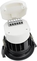 QUALIS® - LED verlichting brandwerend - rond - LUX-RZ - zwart - matzwart