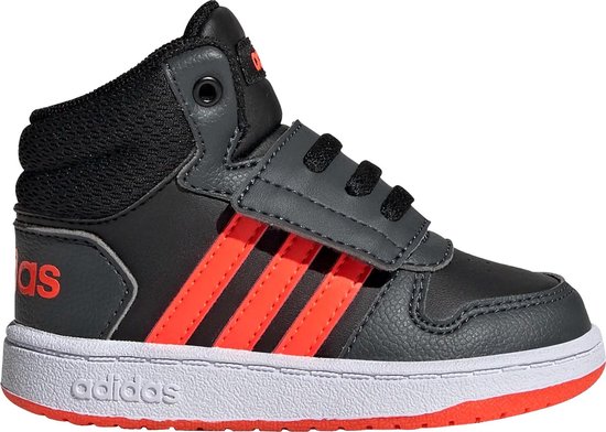 adidas Sneakers - Maat 26 - Unisex - grijs - zwart - rood | bol.com