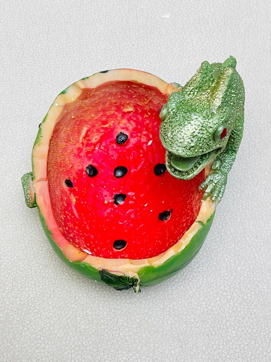Goedkoopste asbak cameleon/melon