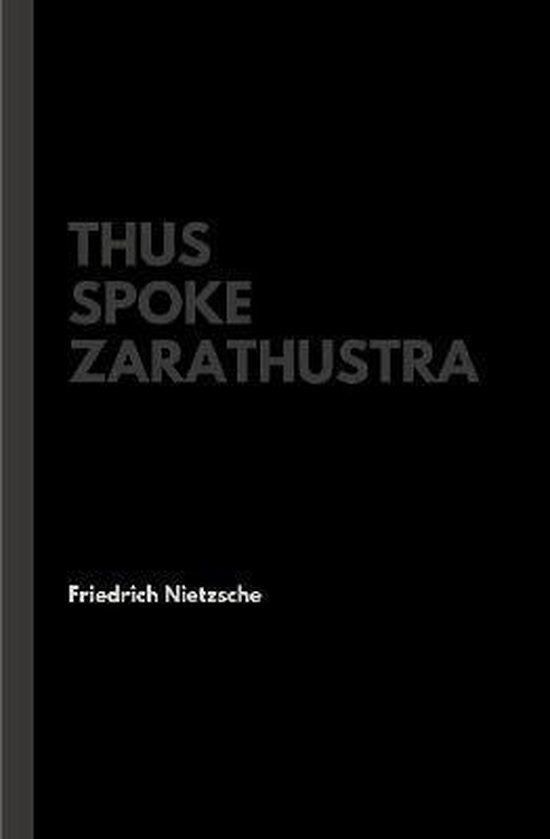 Thus Spoke Zarathustra - cover