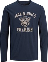 JACK&JONES JPRBLURALPH LS TEE CREW NECK Heren T-shirt - Maat S