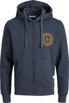 JACK&JONES JJFLOCKER SWEAT ZIP HOOD Heren Vest - Maat XL