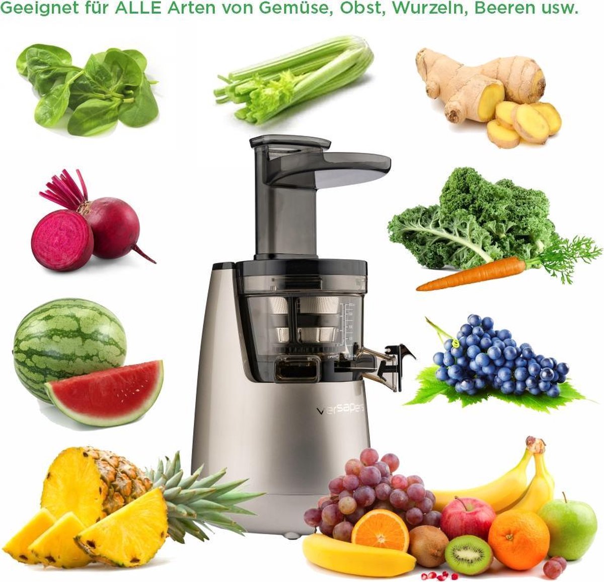 Slow Juicer - Silver 5G thumbnail 4