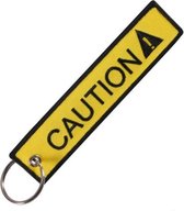 Akyol - Motor Sleutelhanger - Caution - Auto - Sleutelhanger - Mannen - Motor - Stof - Cadeau