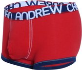 Andrew Christian - Almost Naked Cotton Boxer Rood - Maat S - Heren Boxer - Mannen ondergoed