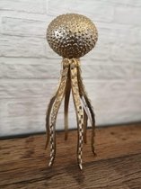 Light&Living  Ornament Octopus - Goud - 12x33cm