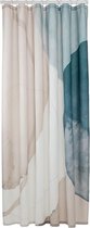 Sealskin Earth - Rideau de douche 180x200 cm - Polyester - - Vert foncé / Blanc cassé