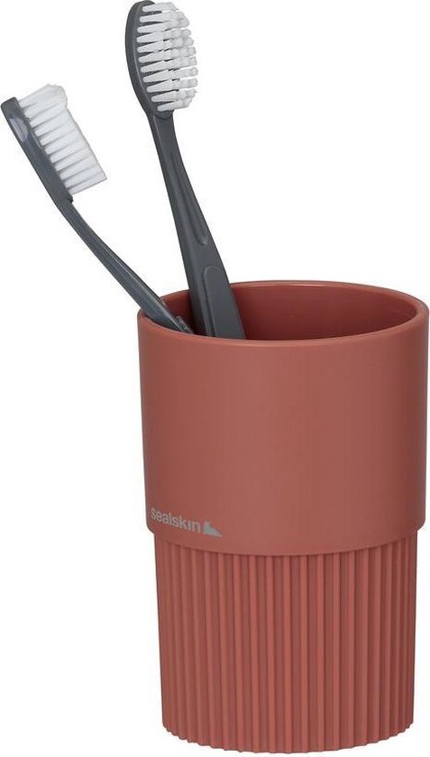 Sealskin Brave - Gobelet à brosse à dents - Rose foncé