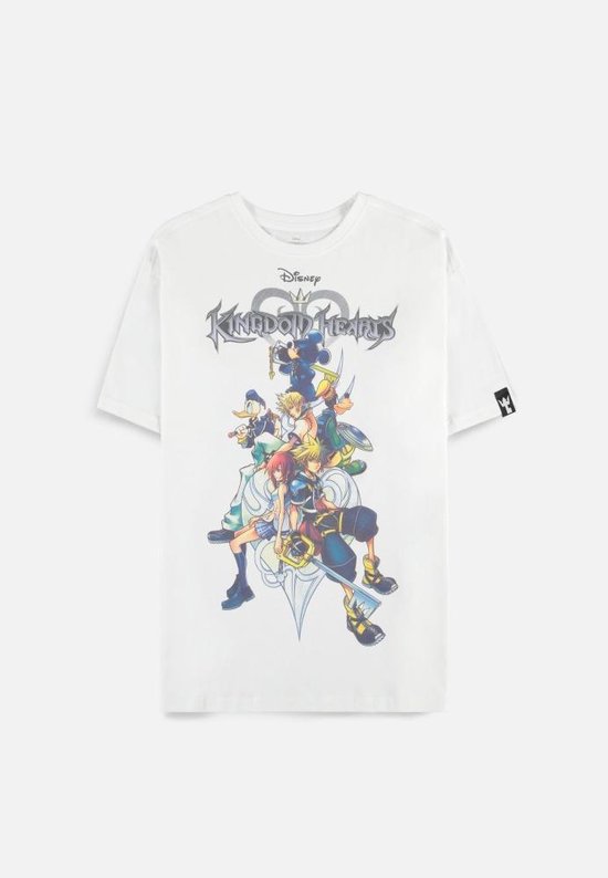 Disney Kingdom Hearts Dames Tshirt Kingdom Family Wit
