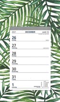 Weekkalender op schild 2022 - A4 formaat weekplanner - Week op 1 pagina - Bladeren