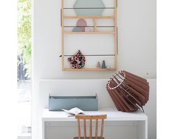 Van Tjalle en Jasper | Spot-nik vloerlamp - Aged Pink | Bouwpakket | MDF (hout) | Roze | E27 fitting | Laser gesneden | Sfeer licht | Sfeervolle verlichting | uniek Dutch Design