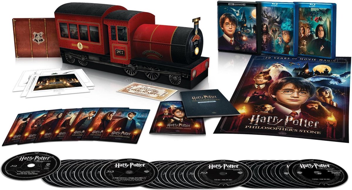 Harry Potter - 1 - 7.2 Collection Train (4K Ultra HD Blu-ray) (Exclusief Bol.com)-