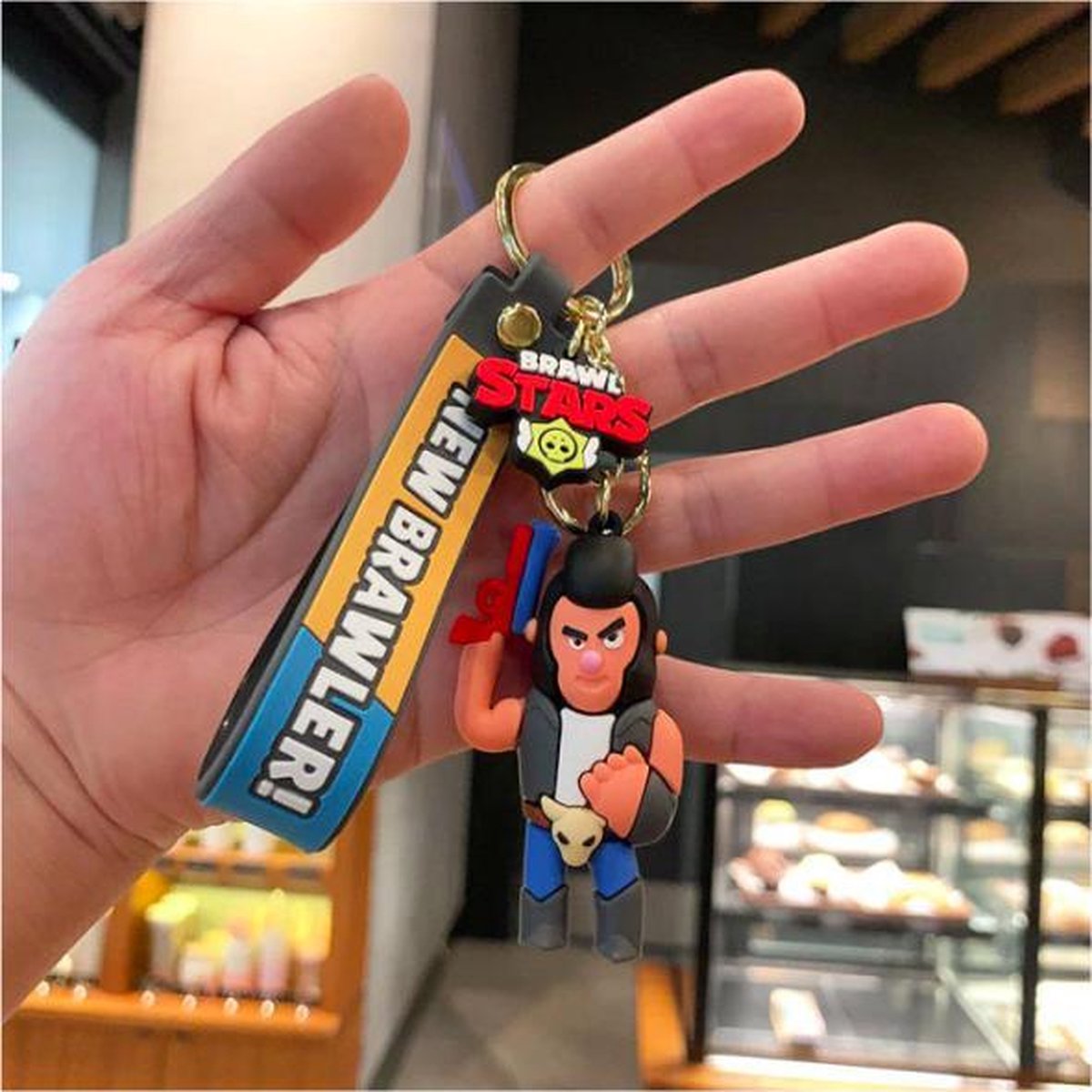 ProductGoods - 1 Bull Sleutelhanger - Fiets Decoratie - Sleutelhangers - Brawl Stars