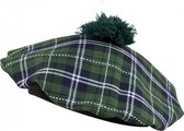 baret Mrs Tartan groen