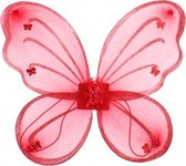 fee√´nvleugels 38,5 x 18,5 cm meisjes rood