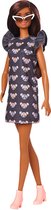 Barbie Fashionistas Muis Print Jurkje - Modepop