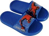 Marvel Slippers Spider-man Junior Rubber Blauw Maat 26-27