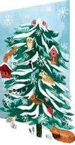 Christmas Conifer Lasercut Card (GCX 894S)