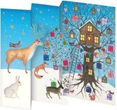 Treehouse Notecard Pack (5 Trifold Cards) (NSX 557)