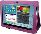 Hoesje Business Pro - Hoes voor Samsung Galaxy Tab 2 10.1 - Paars