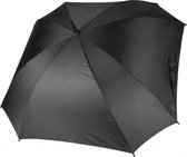 Vierkante paraplu - Handmatig - Ø 105 cm - Zwart
