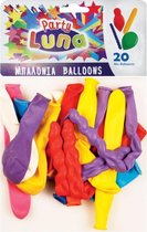 ballonnen mix latex multicolor 20 stuks