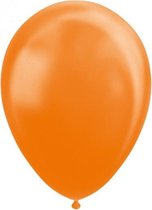 ballonnen parel 12 cm latex oranje 100 stuks