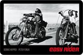 Easy Rider Metalen Bord - 8 x 11 cm