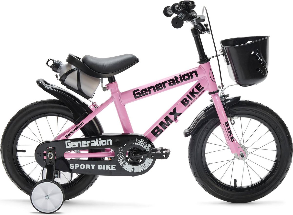 Generation BMX Fiets 16 inch Roze Kinderfiets