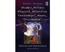 Omslag van Modest_Witness@Second_Millennium. FemaleMan_Meets_OncoMouse