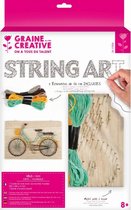 Graine Créative - String art kit - 300mm x 200mm - Fiets
