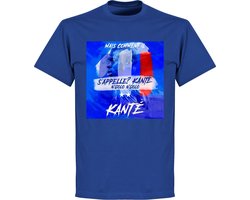Kanté What's His Name T-Shirt - Blauw - XL