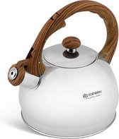 Edënbërg Classic Line - Luxe Fluitketel 2.0 liter - RVS