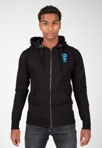 WRONG FRIENDS - VOODOO ZIPPED HOODIE - BLUE/BLACK - M